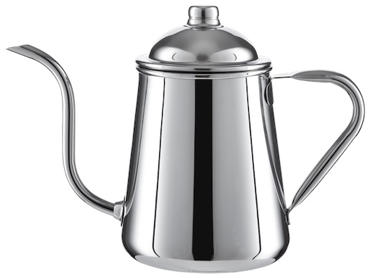 Olive Kube Coffee drip kettle front view